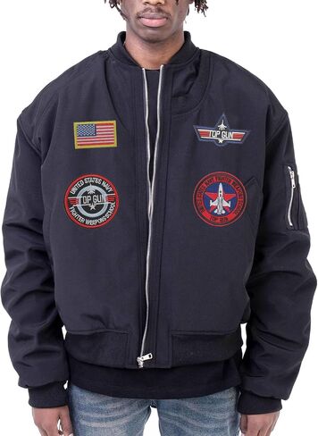 Top Gun Patches Tactical Morale Patch Bundle Full Embroidered Military Patch for Caps Tactical Vest Jackets Bags Backpacks Uniforms Iron on (Top Gun 6pcs) in Saudi Arabia