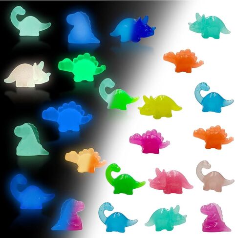 HAPTIME 300 Pcs Mini Resin Animals, Mini Dinosaur Figures, Miniature Figurines to Hide, Desk Pets, Bulk Mini Toys, Tiny Dinosaur Party Favors, Small Classroom Prizes for Kids, Vase Filler in Saudi Arabia