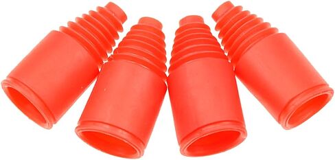 الأكمام المقاومة للغبار من نصف رمح محور المطاط الحذاء 4pcs لمدة 1/5 HPI Rofun Rovan KM MCD Redcat RCMK BAJA 5B 5T 5SC TRACK RC PARTS (Black) in Kuwait