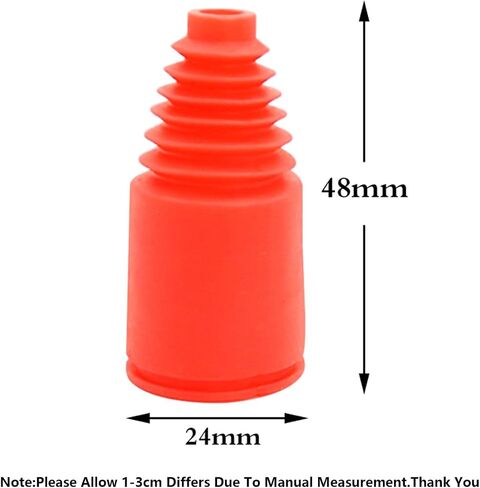 الأكمام المقاومة للغبار من نصف رمح محور المطاط الحذاء 4pcs لمدة 1/5 HPI Rofun Rovan KM MCD Redcat RCMK BAJA 5B 5T 5SC TRACK RC PARTS (Black) in Kuwait