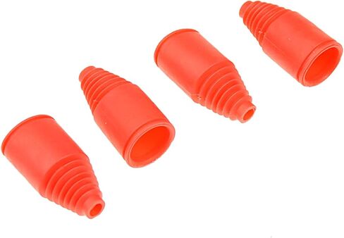 الأكمام المقاومة للغبار من نصف رمح محور المطاط الحذاء 4pcs لمدة 1/5 HPI Rofun Rovan KM MCD Redcat RCMK BAJA 5B 5T 5SC TRACK RC PARTS (Black) in Kuwait