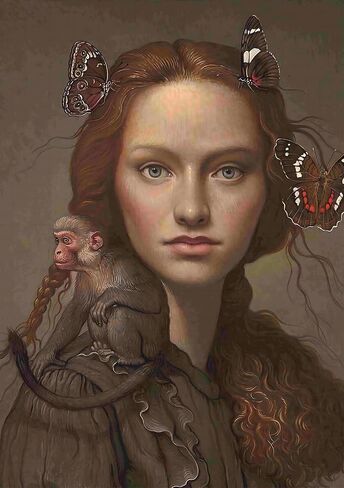 ورق الأرز اللزج ل decoupage ، التوت اللاصق الذاتي والورق الأثاث الورقي ، decoupage الحجم الكبير ، لوازم الحرف ، أنماط وتصميمات المرأة PRT4 (2723) in Kuwait