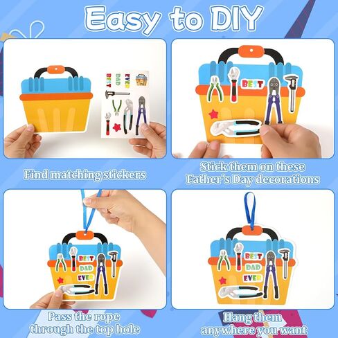 JUNEBRUSHS 32 Pcs Fall Crafts, Autumn Sticker Crafts Thanksgiving Turkey Scarecrow Sticker Fall DIY Hanging Ornaments Craft Harvest Party Favors Home Classroom Decor in Kuwait