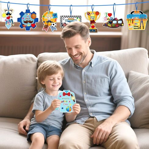 JUNEBRUSHS 32 Pcs Fall Crafts, Autumn Sticker Crafts Thanksgiving Turkey Scarecrow Sticker Fall DIY Hanging Ornaments Craft Harvest Party Favors Home Classroom Decor in Kuwait