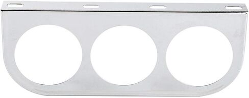 Meter Mount Holder, 52mm/2in 3-Hole Triple Instrument Panel Shell Gauge Mounting Bracket Car Dashboard Meter Iron Holder(Black) in Kuwait