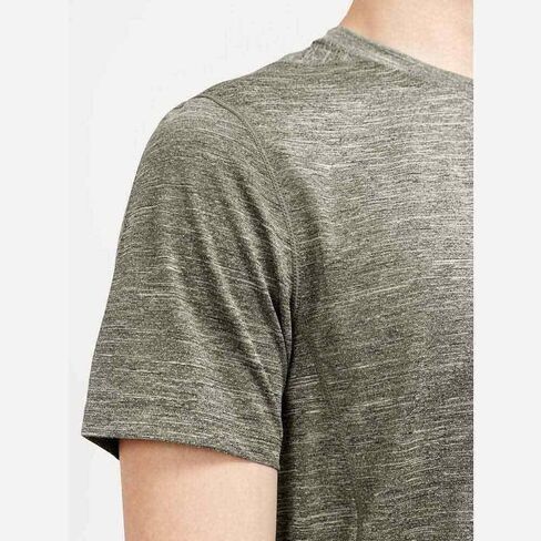تي شيرت رجالي من Craft Sportswear ADV Charge Melange SS | تي شيرت رياضي بأكمام قصيرة للجري وصالة الألعاب الرياضية والتمارين in Saudi Arabia