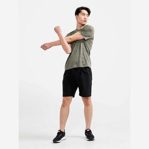 تي شيرت رجالي من Craft Sportswear ADV Charge Melange SS | تي شيرت رياضي بأكمام قصيرة للجري وصالة الألعاب الرياضية والتمارين in Saudi Arabia