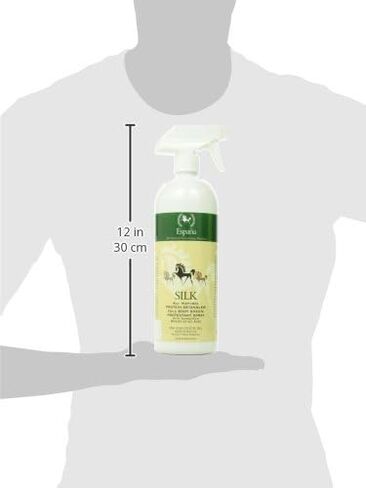 Espana Silk ESP1120E Specially Formulated Silk Protein Detangler for Horses, 33.82-Ounce in Kuwait