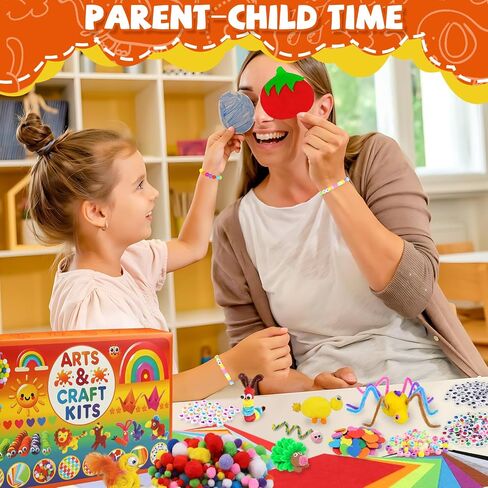 Doitem Pipe Cleaners Supplies Craft Forms ، 2000pcs الفنون والحرف الإمدادات بما في ذلك منظف الأنابيب Wiggle Googly Eyes Pom Poms العصي ترتر أوراق زهور الرغوة in Kuwait