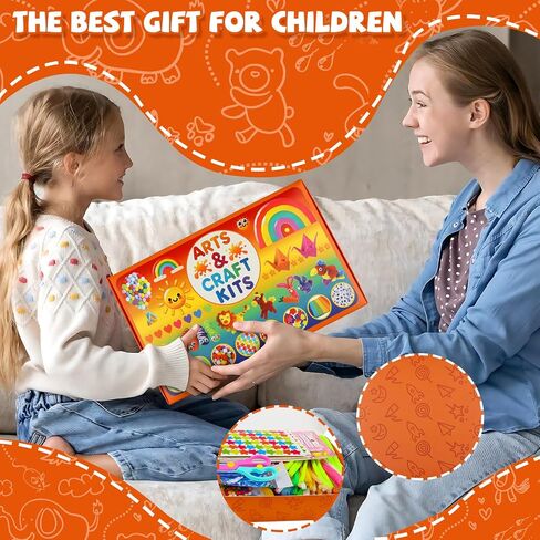 Doitem Pipe Cleaners Supplies Craft Forms ، 2000pcs الفنون والحرف الإمدادات بما في ذلك منظف الأنابيب Wiggle Googly Eyes Pom Poms العصي ترتر أوراق زهور الرغوة in Kuwait
