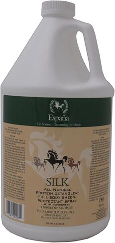 Espana Silk ESP1120E Specially Formulated Silk Protein Detangler for Horses, 33.82-Ounce in Kuwait