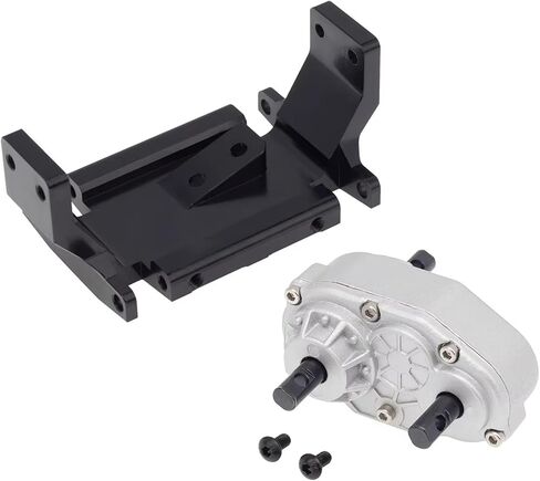 Compatible with Axial for SCX10 D90 D110 TF2 1/10 RC Crawler Parts Metal D90 Gearbox Transfer Case with 72MM Mount RC Car Accessories(White) in Saudi Arabia