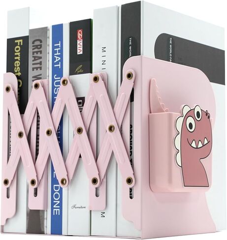 نهايات كتاب قابل للتعديل للكتب الثقيلة ، ومكتبات معدنية شديدة التحمل للرفوف ، ومنظم الكتب لمكتب الأطفال (الأخضر) in Kuwait