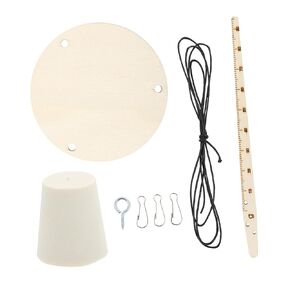 PRETYZOOM 2Pcs Balance Scale DIY Educational Teaching for Scientific Experiments Steelyard Smooth Surface Design Present for Boys