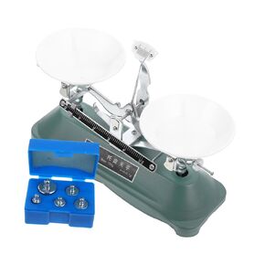 BESPORTBLE 1Set Educational Balance Scale for Physics Experiments Weights for Classroom Learning for Science Labs and Hands Activities