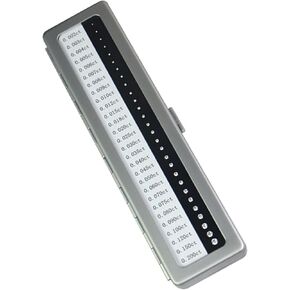 Diamond Color Scale, Stone Grading for Novice and Expert, Diamond Weight, High Precision Teaching Tools, Portable and, Style A