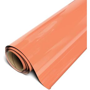 Siser EasyWeed Heat Transfer Vinyl 11.8" x 2FT Roll - Compatible with Siser Romeo/Juliet & Other Professional or Craft Cutters - Layerable - CPSIA Certified (Melon - HEX #E39282)