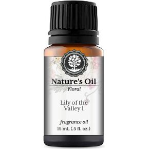 Lily of The Valley 1 Fragrance Oil (15ml) for Diffusers, Soap Making, Candles, Lotion, Home Scents, Linen Spray, Bath Bombs, Slime