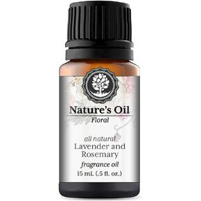 Lavender and Rosemary Fragrance Oil (15ml) for Diffusers, Soap Making, Candles, Lotion, Home Scents, Linen Spray, Bath Bombs, Slime