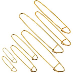 8Pcs Yarn Stitch Holder Safety Pins for Knitting Versatile Crochet Needle Tools for Scarves Blankets Craft Projects for Knitting Lovers