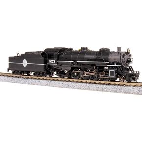 Broadway Limited 7850 USRA Light Mikado ، ACL 823 ، Paragon4 Sound/DC/DCC ، N Scale