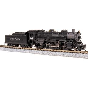 Broadway Limited 7863 USRA Light Mikado ، UP 2492 ، Paragon4 Sound/DC/DCC ، N Scale