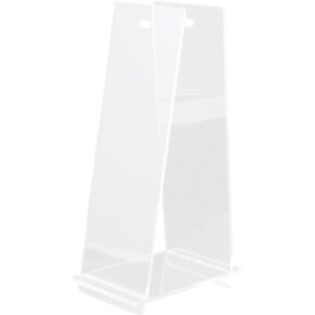 VALICLUD Stylish Acrylic Flip Calendar Stand Multi Functional Desk Calendar Holder for Home Office Sleek Transparent Design Support for Daily Planning