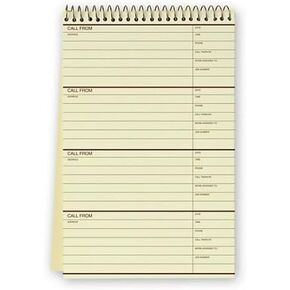Phone Call Record Book