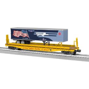 Lionel Union Pacific Missouri Pacific Heritage TOFC FLATCAR O Gauge 2326040