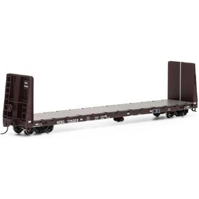 Athearn HO 60' Bulkhead Flat NOKL #725333 ATH17227 HO Rolling Stock