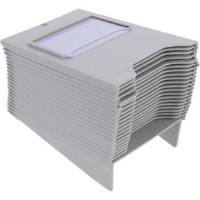 Homoyoyo Superior Plastic Material Card Rack Holder Wall Storage Additional Storage Space
