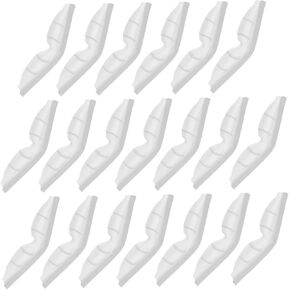 DOITOOL 20Pcs Fog Nose Pads for Masks Silicone Nose Bridge Strips Comfortable Mask Inner Support Lightweight Washable for Adults
