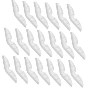 Artibetter 20Pcs Silicone Nose Bridge Strips Fog Protection for Face Masks Prevents Blurring from Warm Air Comfortable and Safe Nose Pads for Daily Use