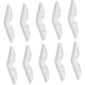 Angoily 20 Pcs Silicone Nose Bridge Pads for Face Masks Fog Strips for Glasses Lightweight Portable Nose Protection Cushions Mask Accessories for Vision