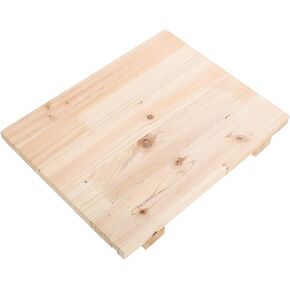 Angoily Clay Board Wooden Base for Sculpture Display Drying Board for Clay Crafts Rounded Corners Design Stable Surface for Pottery Projects Present for Figurine Enthusiasts