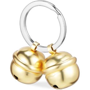 GALPADA 1 Set Dog Collar Bells Decorative Copper Bells for Dogs Cats Sturdy Safe Pet Accessory Enhances Safety Adds Personality to Collars for