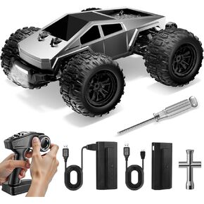 1:16 Brushless RC Cars for Adults - Max 60KPH Fast Remote Control Truck 4WD High Speed Remote Control Cars for Gifts RC Trucks, 2.4GHz Off-Road Pick-up Electric Vehicle Toys Ages 8+