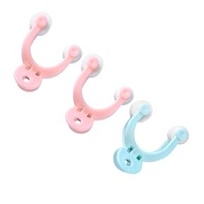 3pcs Nose Bridge Corrector Clips for Women and Men Portable Hump Nose Tool Random Color for Stylish Look