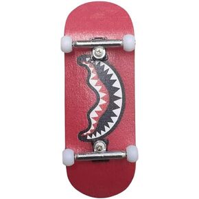 Pro Fingerboard Complete 34mmx96mm Maple Wood 5 Layers Wood UV Printing Deck with Professional Trucks and Pom CNC Bearing Street Wheels