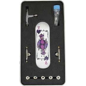 Pro Fingerboard Complete Skateboard Set, 29X96mm with Maples Wood Deck, 4.0 pro Trucks Regular kingpins,Urethane Bearing wheels-op3ra v3 Hearts of Jack