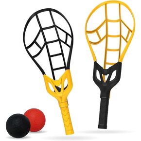 Wham-O Game Time Trac-Ball II. with or Without 2 Rackets. Air Action Balls for Outdoor Play for Kids & Adults of All Ages | Original Tracball & Other Outdoor Games