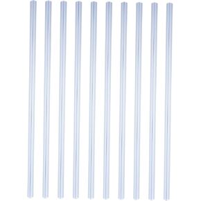 10Pcs Transparent Slide Binders Binding Bars for Loose Leaf Book Organization for Office School and DIY Projects High Hardness Plastic Material
