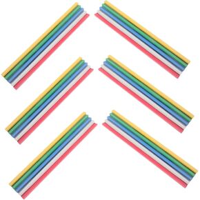 30pcs Plastic Slide Binders Loose-Leaf Clips Report Covers for Organizing Documents for Office and School Use