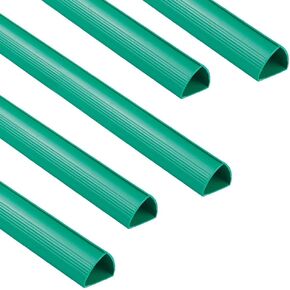 CRASPIRE Binding Bar Capacity A4 Size Folder 12In Book Slide Binders Books Clips Grip 70 Sheets Pull Rod Plastic for Office Loose Leaf Sliding Bookbinding Report Cover 10Pcs Green