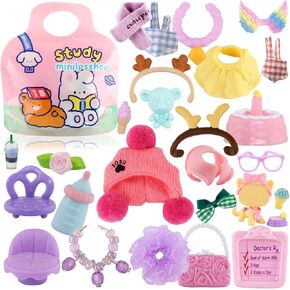 minilpsshop 15-Piece Pet Accessory Set: DIY Interactive Toys & Decor for Lps Dogs, Cats, Hamsters, Collie,Husky,Puppy,Guinea Pigs & Small Pets – for Kids,Adults,Childrens,Boys.Girls