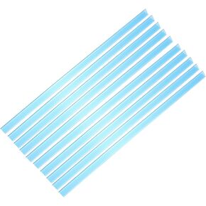Homoyoyo 10Pcs Report Covers with Strong Clamping Force Binding Bars for Bookbinding Slide Binders for Office Documents and Presentations