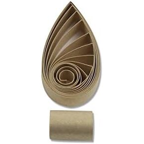 3mm Metallic Shimmer Pearlescent Paper Strips Quilling Paper Strips Handmade Color Paper 60pcs/Bag 54cm Long for Arts Crafts DIY (Golden)