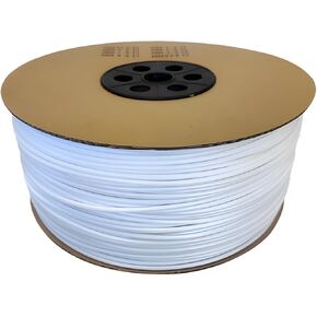 Eva Plastic Piping Cord Trim for Upholstery, 328Ft Flexible Welting for Sofa, Mattress, Cushions, Bags, and Car Seats - Easy to Cut, 0.16-Inch Diameter
