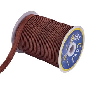 FREEBLOSS 72 Yards Brown Piping Bias Tape Piping Trim with Welting Cord Bias Binding Tape Seam Binding Tape for Sewing 1.3cm Wide Sewing Bias Tape
