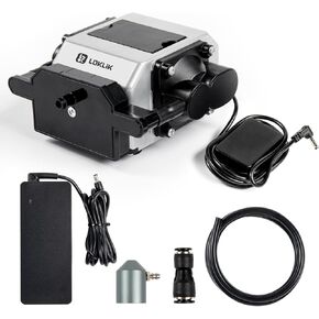 LOKLiK Air Assist for Laser Engraver - 40 L/min Air Flow Air-Assisted Pump Suitable for Laser Engraving and Cutting, Fast Cooling & Removal of Smoke and Dust, Protection of Laser Module